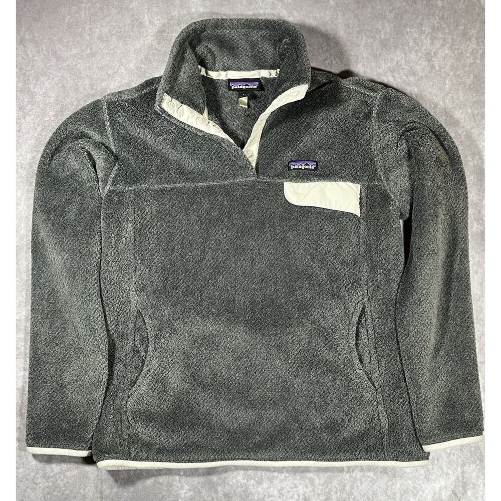 Patagonia Gray Fleece Sweater
